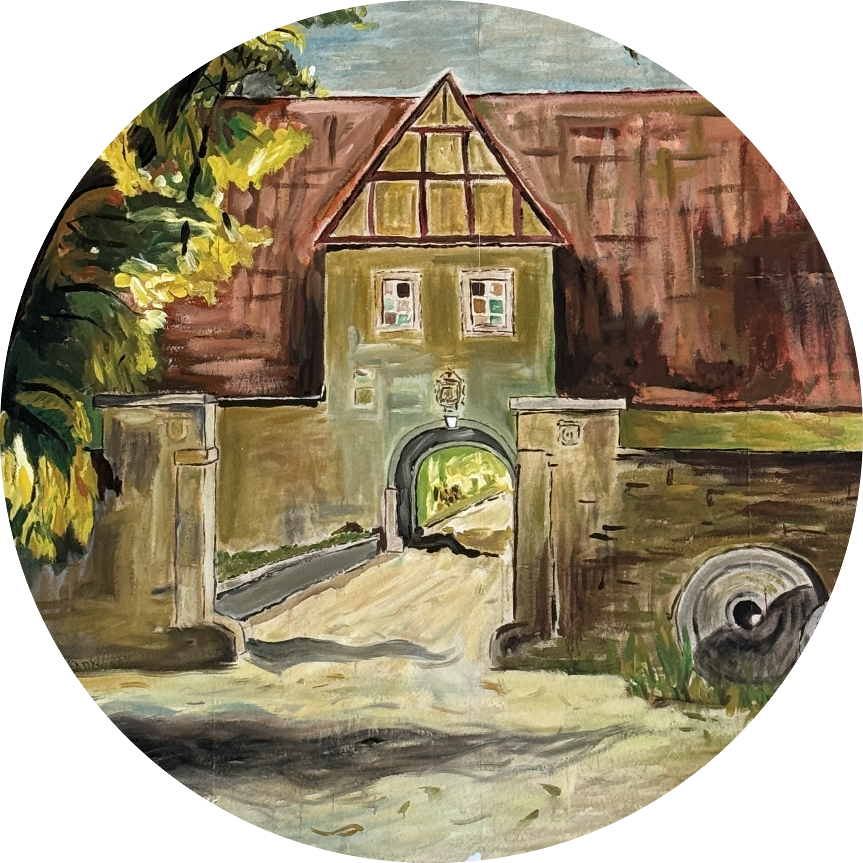 Klostereinfahrt Klostereinfahrt